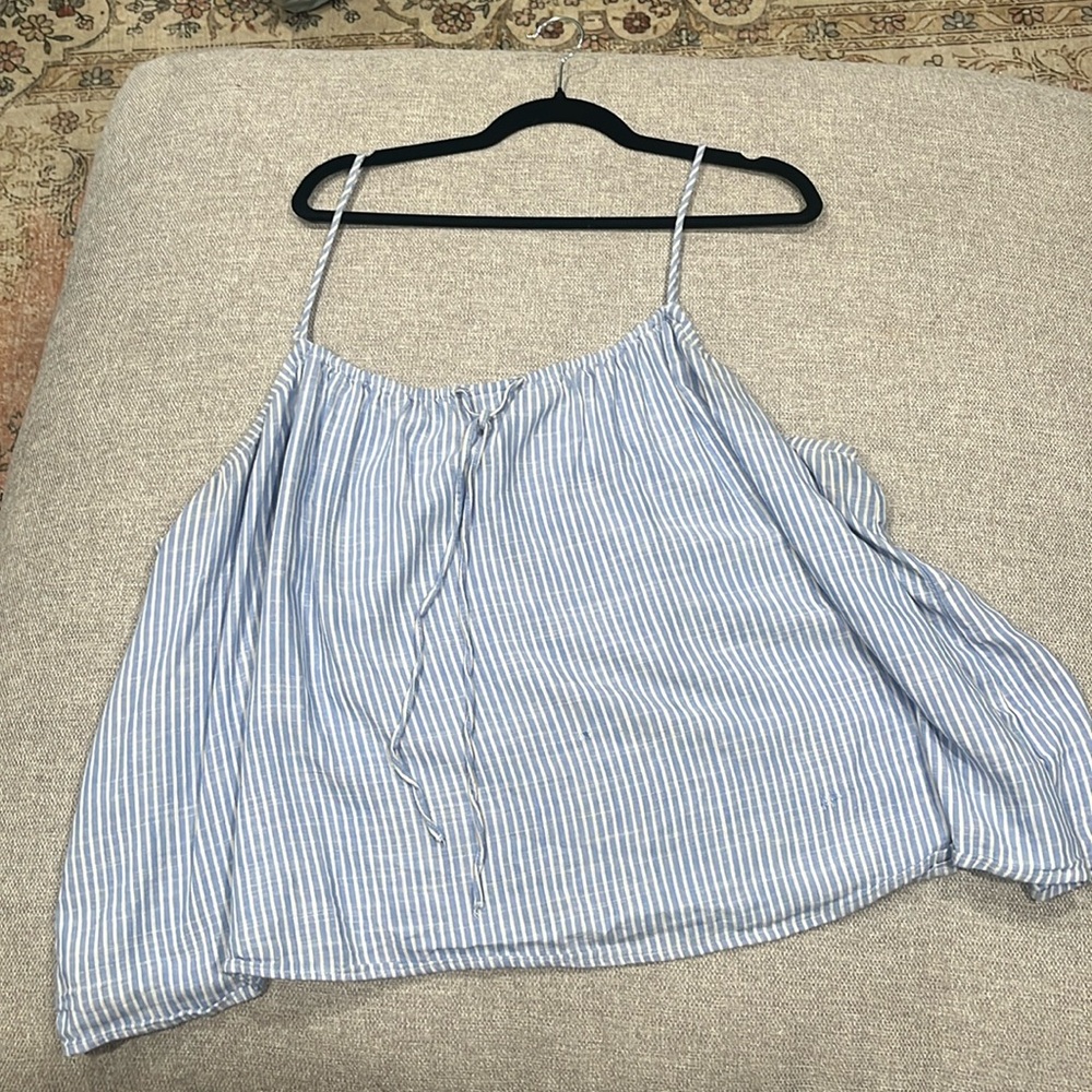 Plus Size Blue summer Top - 3X